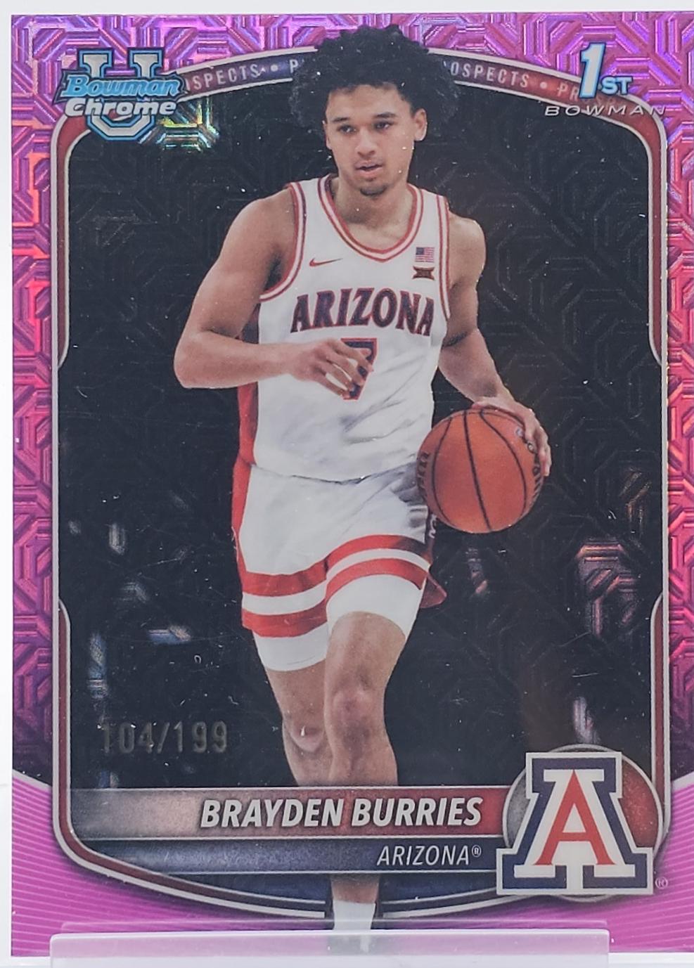 Brayden Burries [Fuchsia Refractor] #BCP-51
