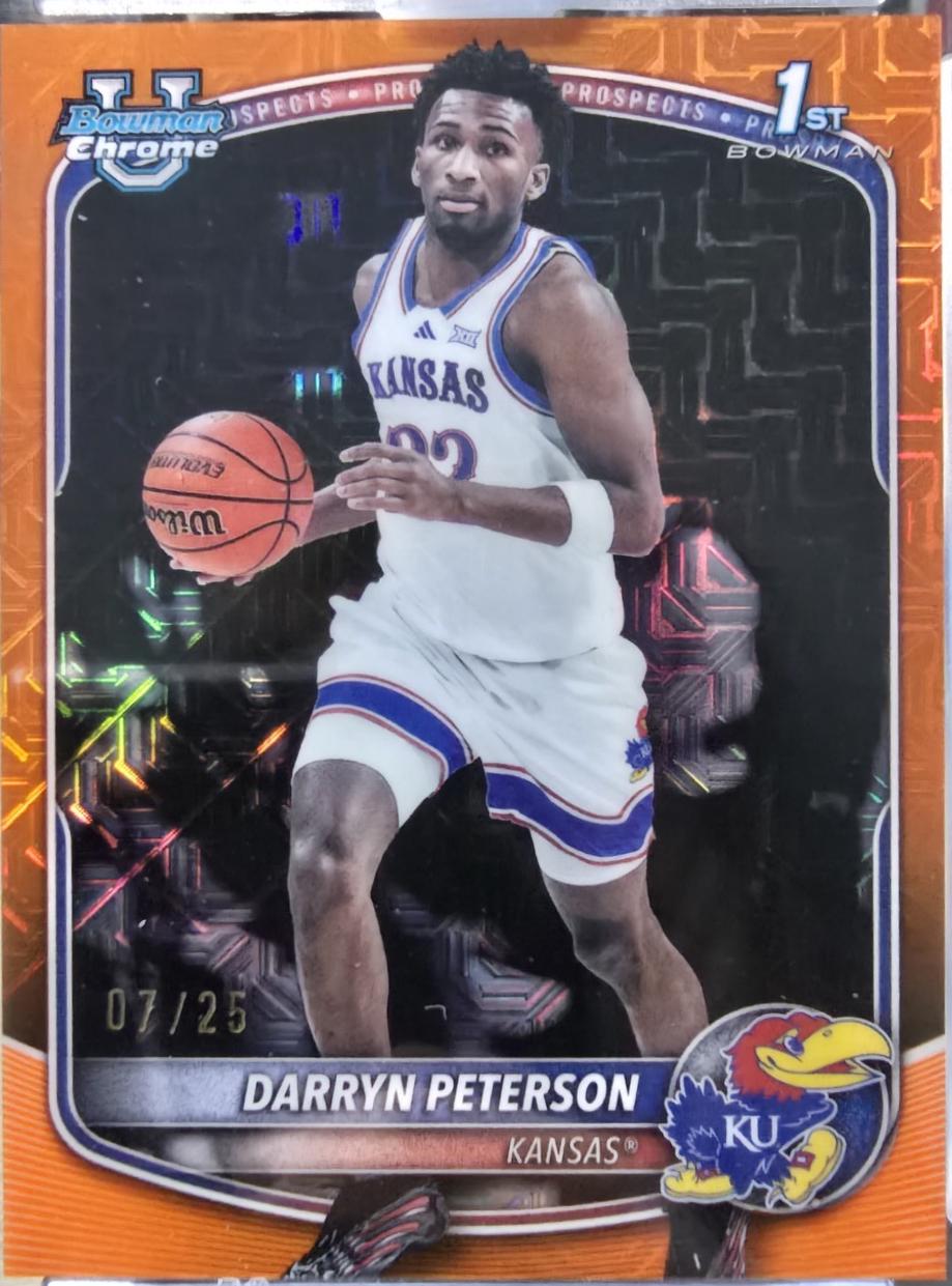 Darryn Peterson [Orange Refractor] #BCP-2