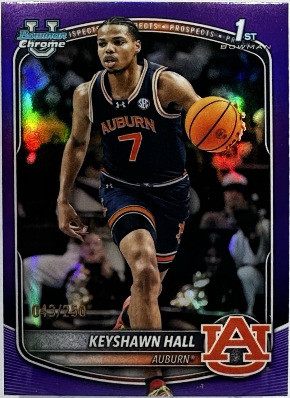 Keyshawn Hall [Purple Refractor] #BCP-60