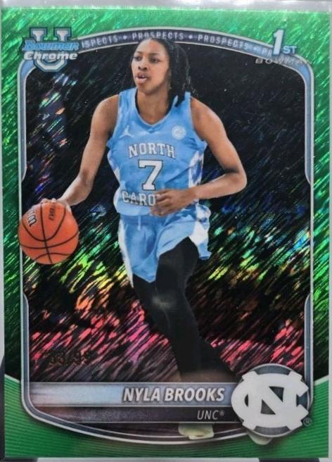 Nyla Brooks [Green Shimmer Refractor] #BCP-63