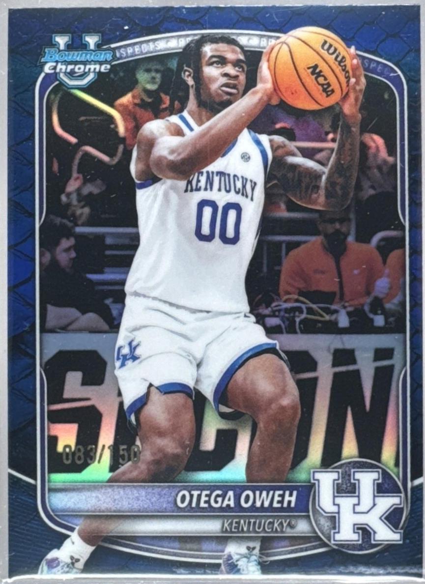Otega Oweh [Reptilian Blue Refractor] #BCP-98