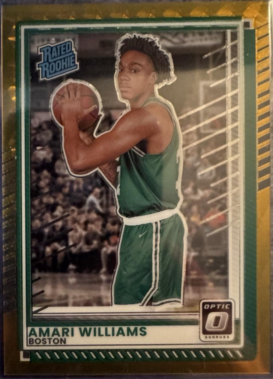 Amari Williams [FOTL Gold Optic] #33