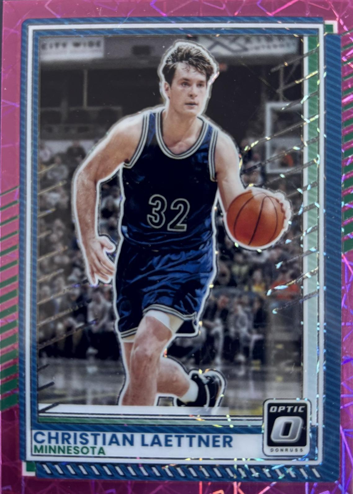 Christian Laettner [Pink Velocity Optic] #134