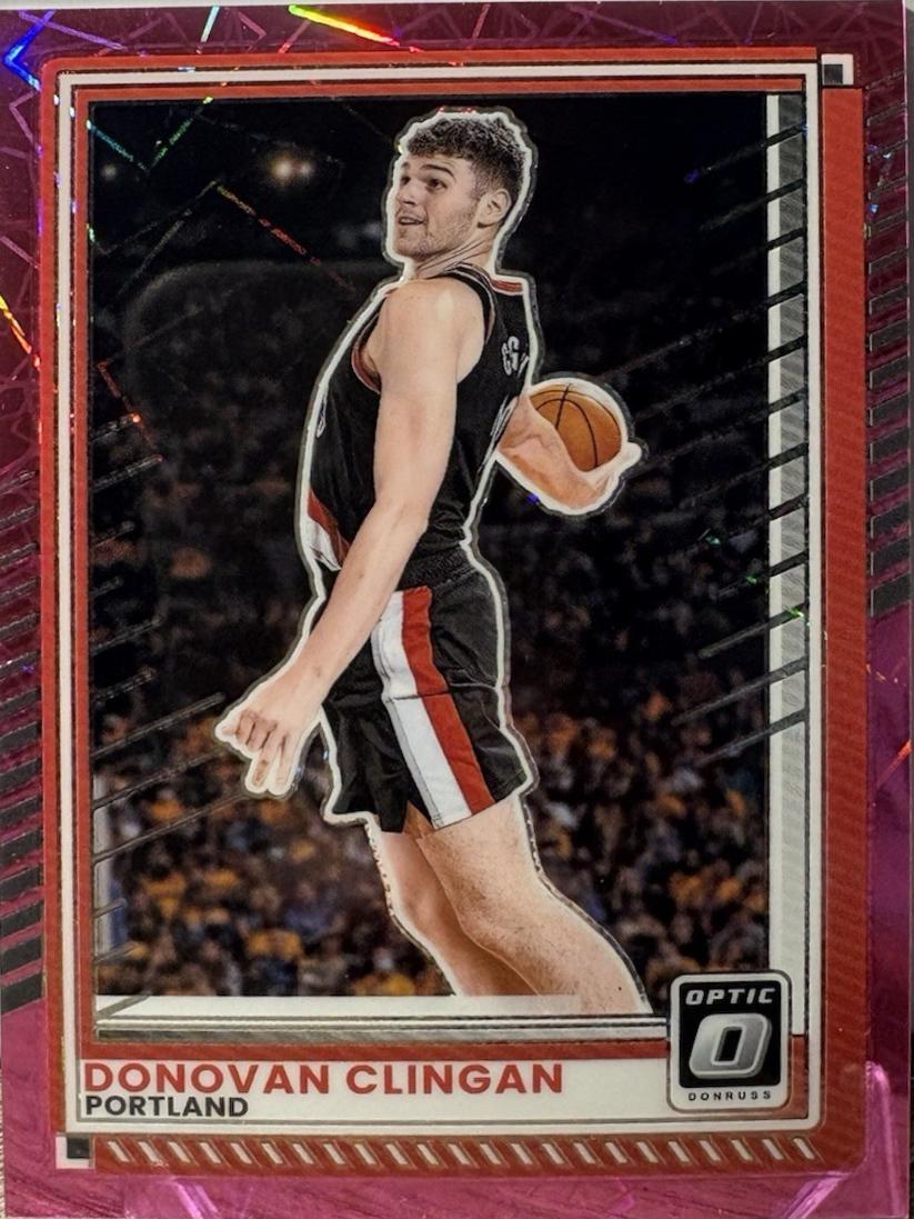 Donovan Clingan [Pink Velocity Optic] #116