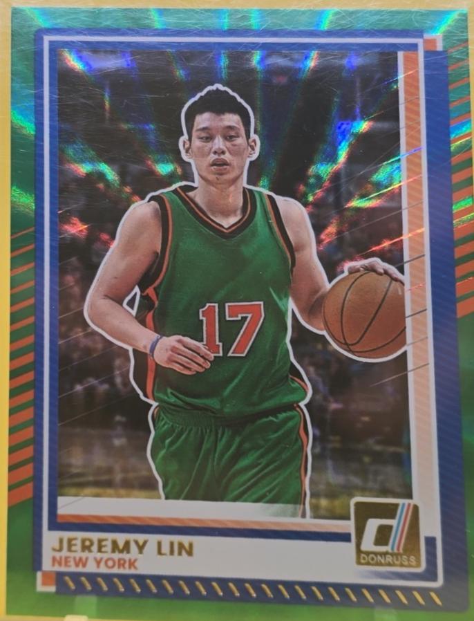 Jeremy Lin [Holo Green Laser] #150