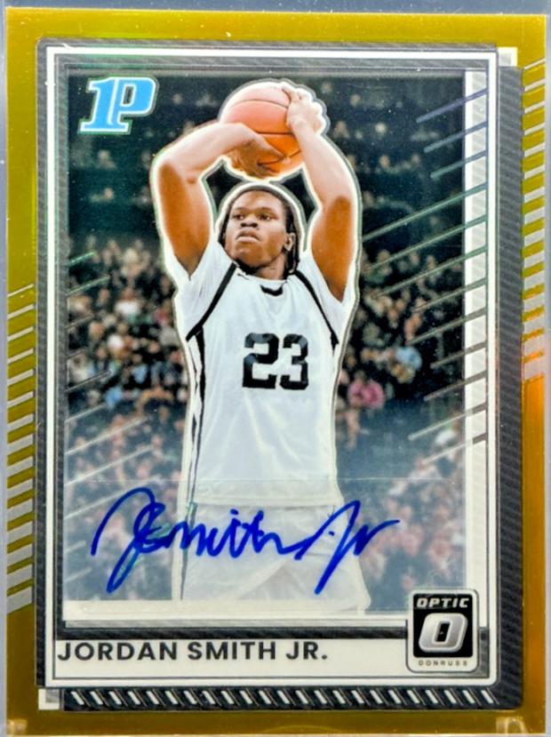 Jordan Smith Jr. [Gold Holo Optic Autograph] #86
