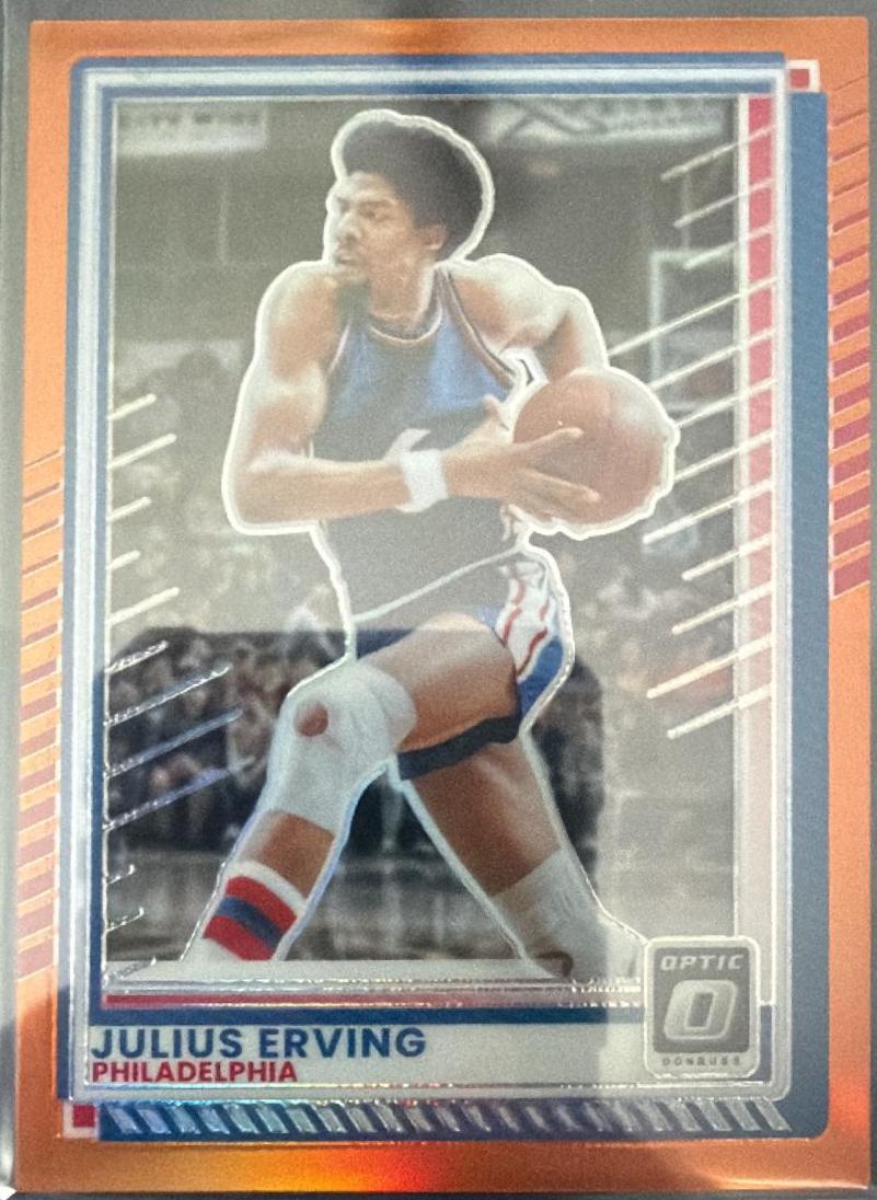 Julius Erving [Orange Optic] #137