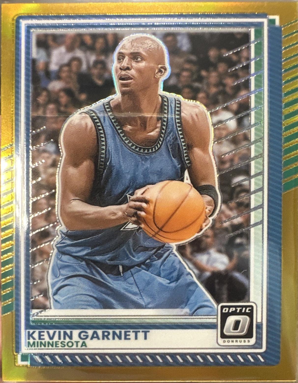 Kevin Garnett [Gold Optic] #166