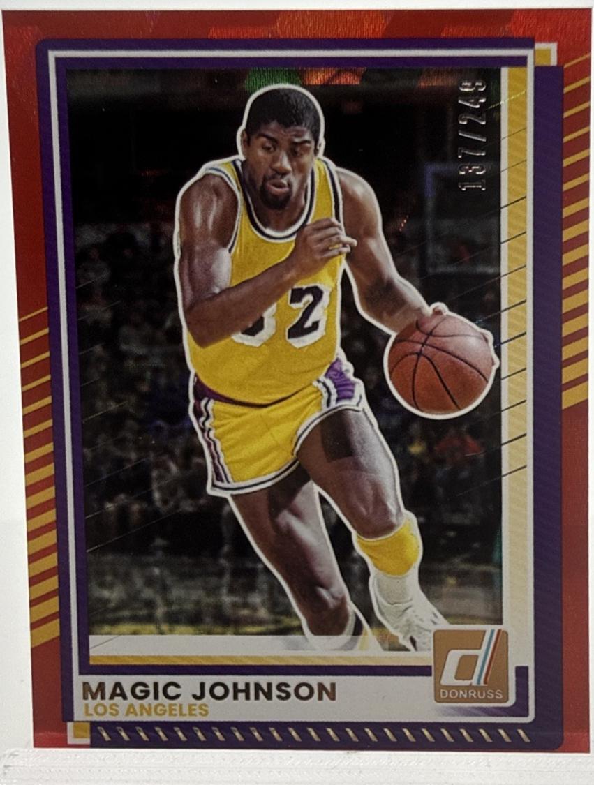 Magic Johnson [Red Cubic] #141