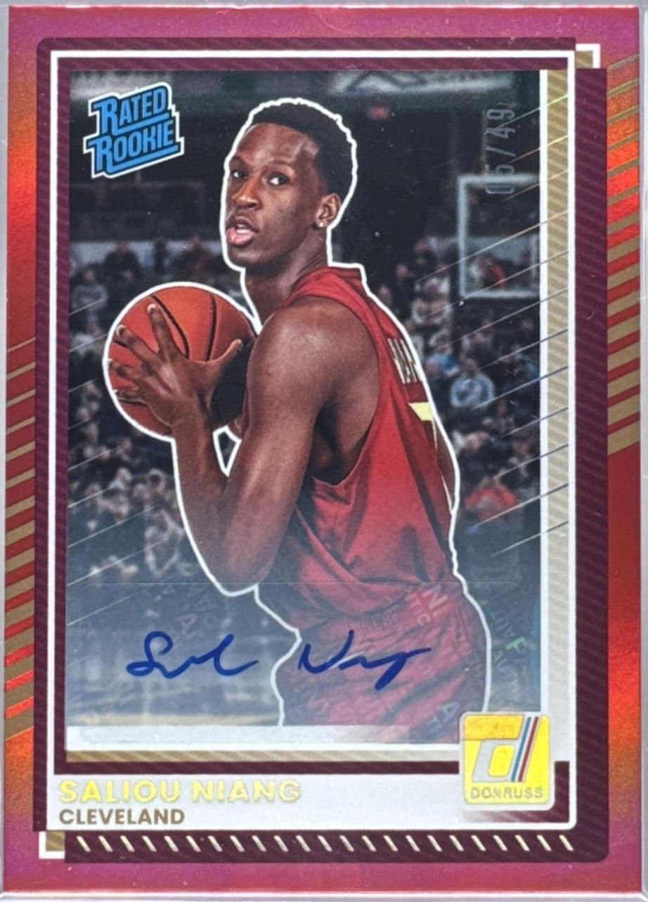 Saliou Niang [Red Autograph] #43