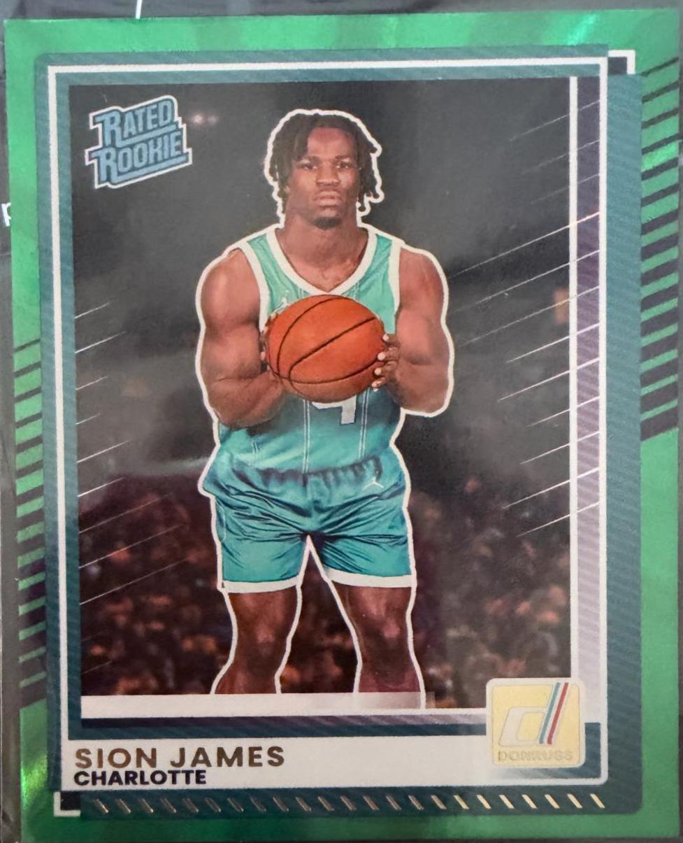 Sion James [Holo Green Laser] #20