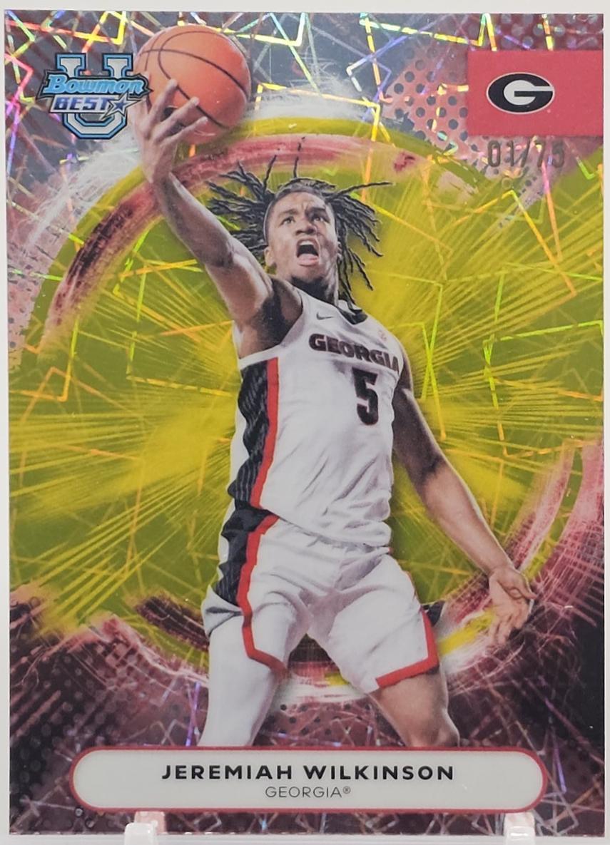 Jeremiah Wilkinson [Yellow Lazer Refractor] #78
