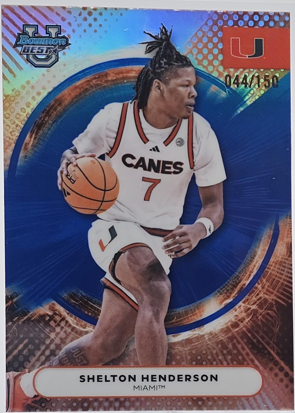 Shelton Henderson [Blue Refractor] #18