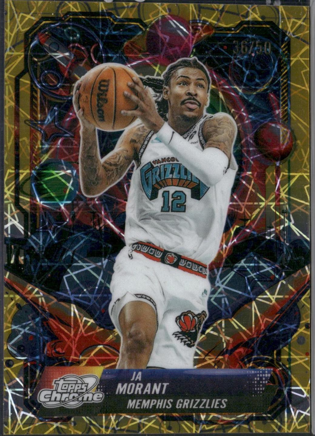 Ja Morant [Gold Interstellar Refractor] #PRP-8