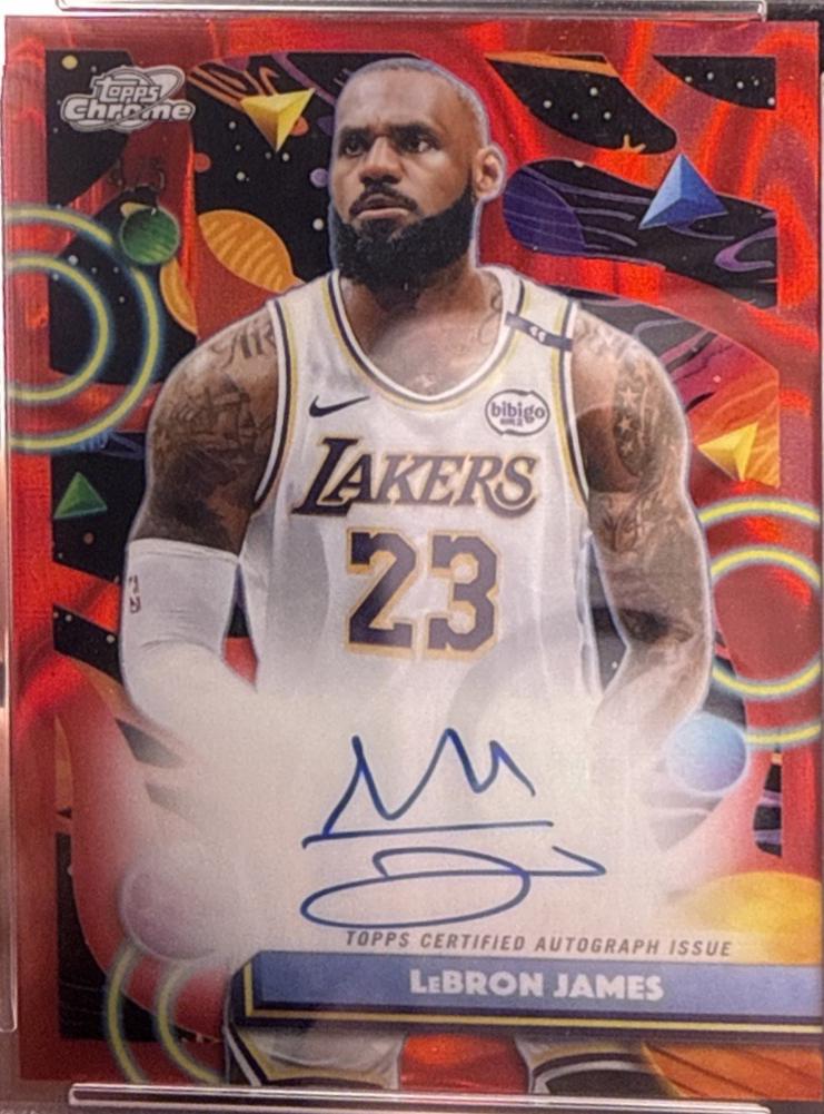 LeBron James [Red Flare] #CCA-LJ