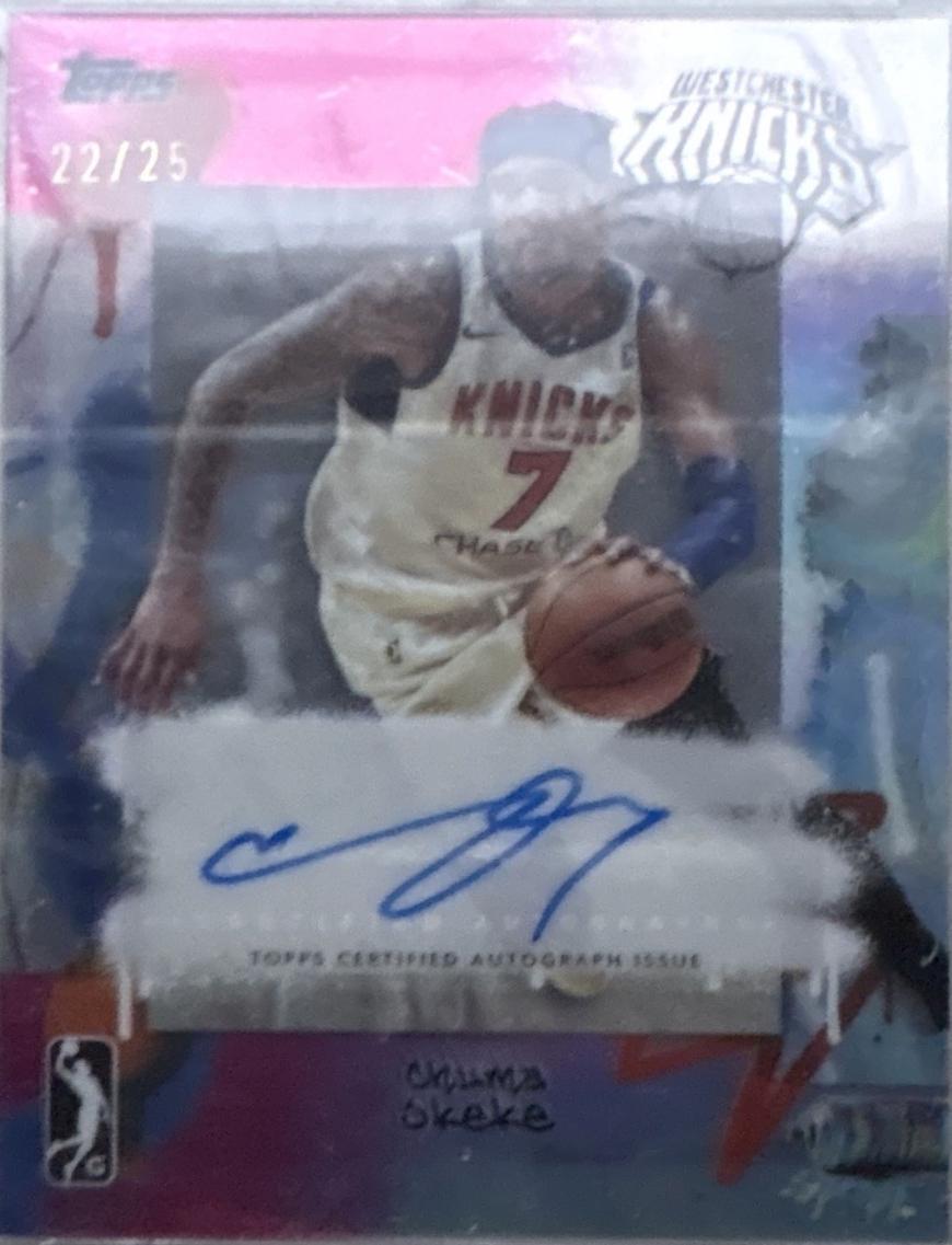 Chuma Okeke [Pink Refractor] #AU-CO