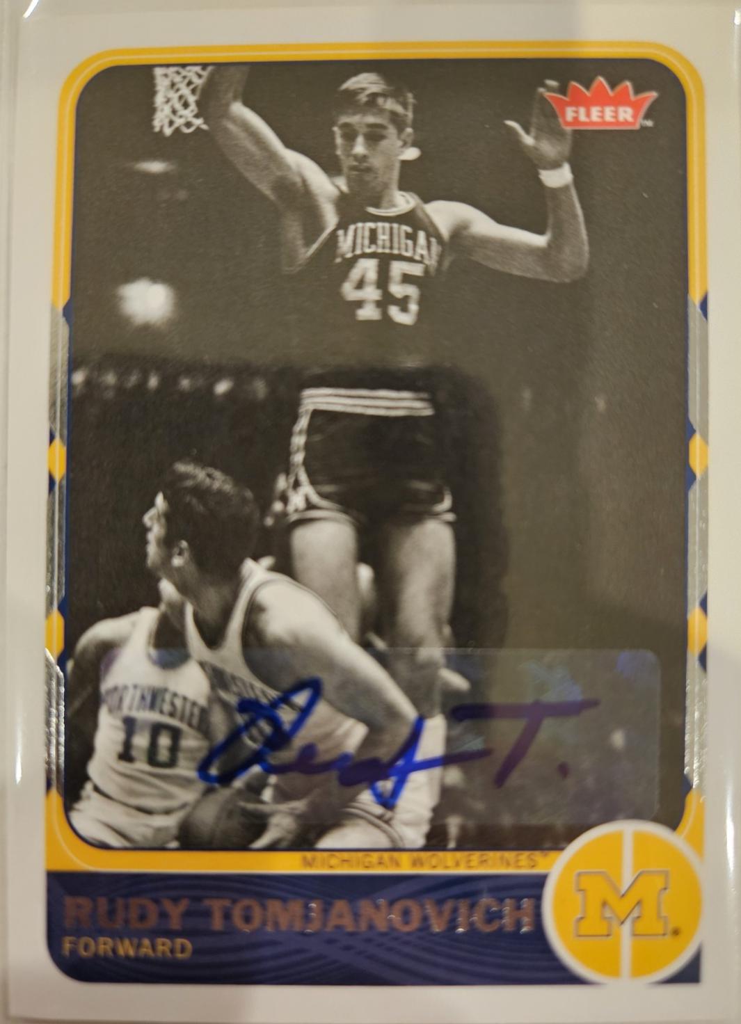Rudy Tomjanovich [Autograph] #39