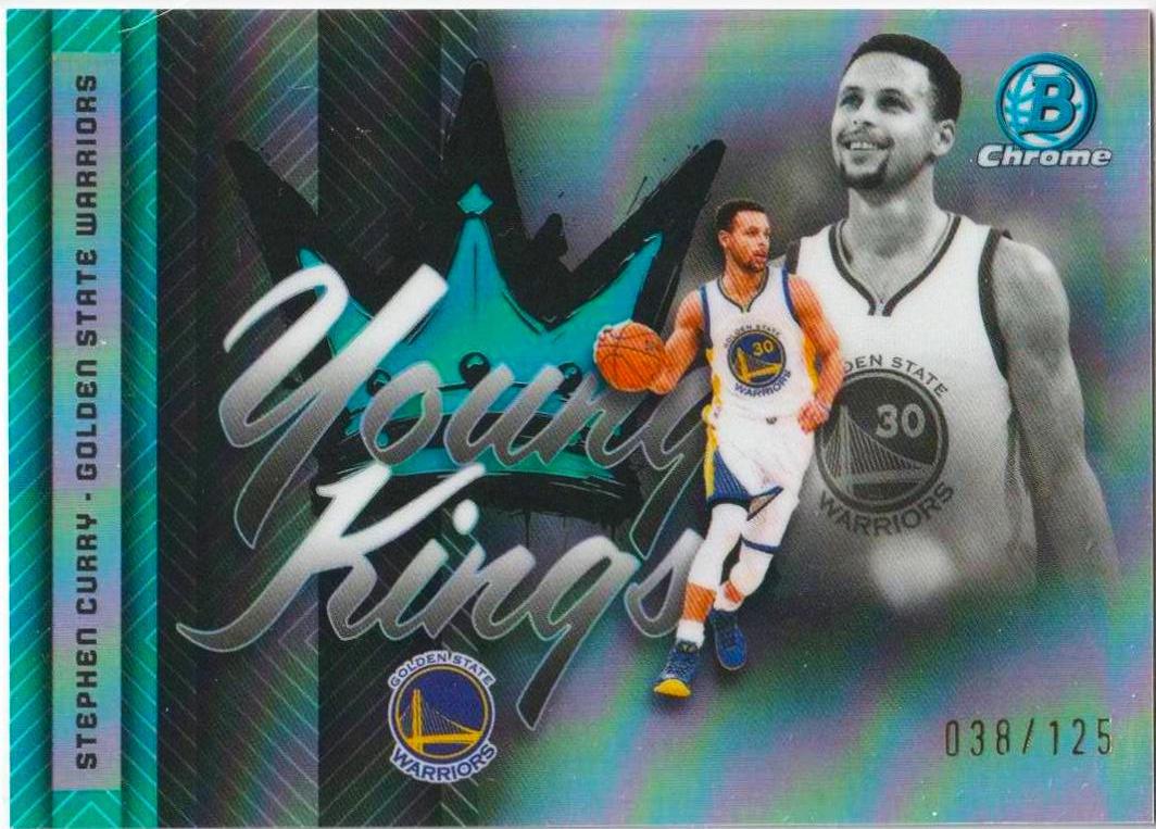 Stephen Curry [Aqua Refractor] #YK-4
