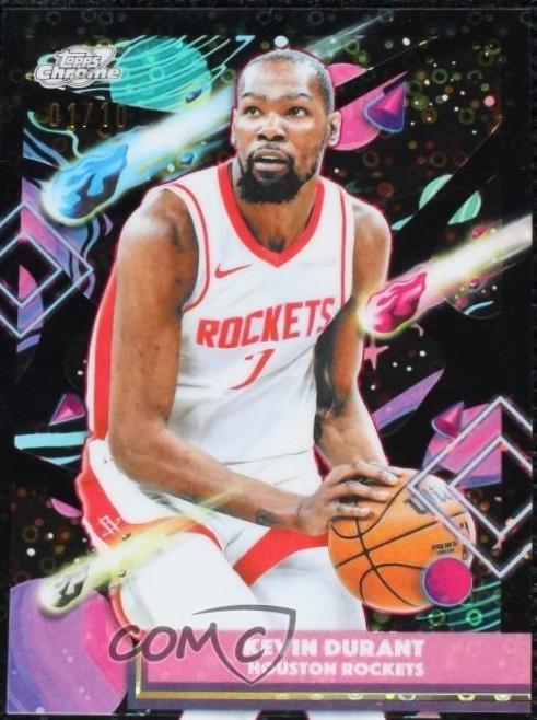 Kevin Durant [Black Eclipse Refractor] #174