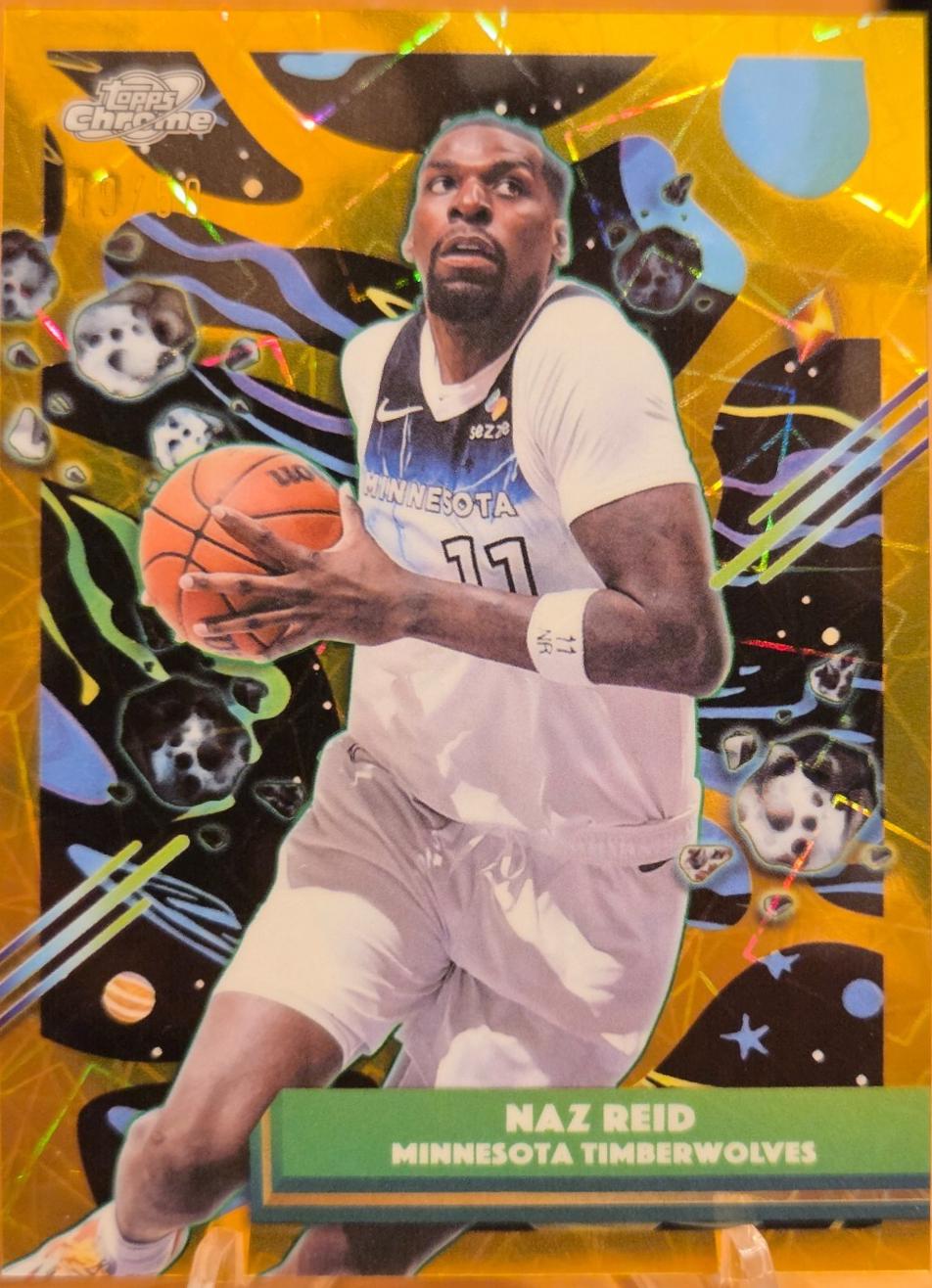 Naz Reid [Gold Interstellar Refractor] #54