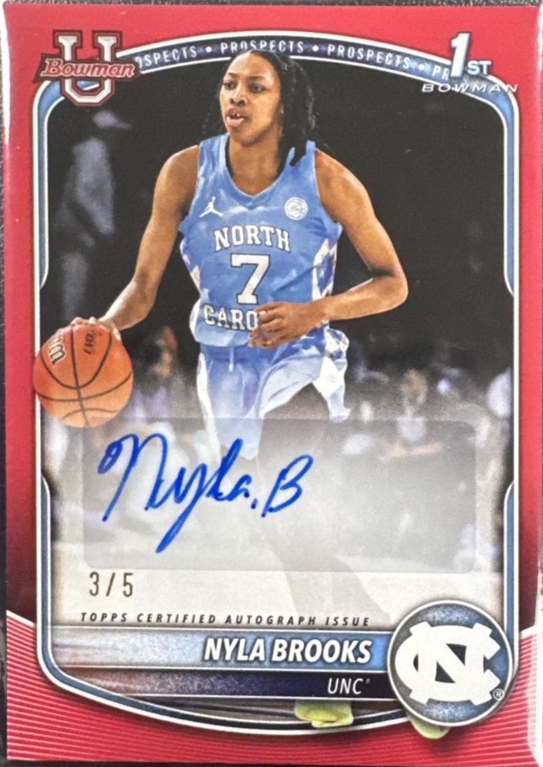 Nyla Brooks [Red Border] #PA-NR