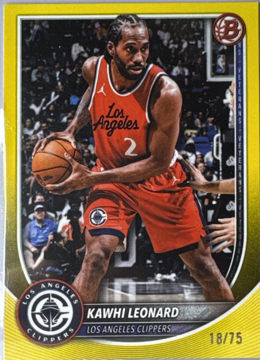 Kawhi Leonard [Yellow Border] #118