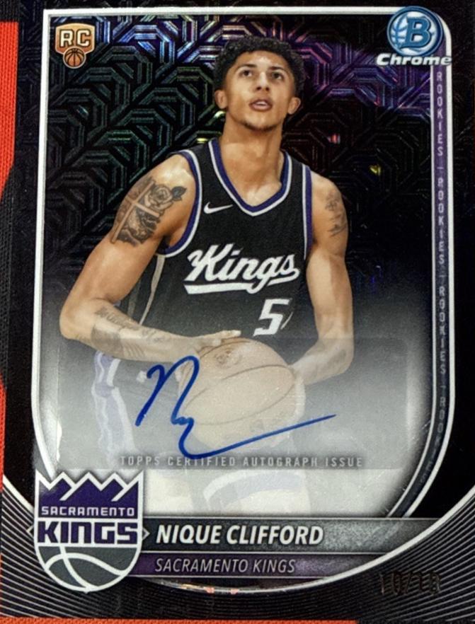 Nique Clifford [Black Refractor] #BCA-NC