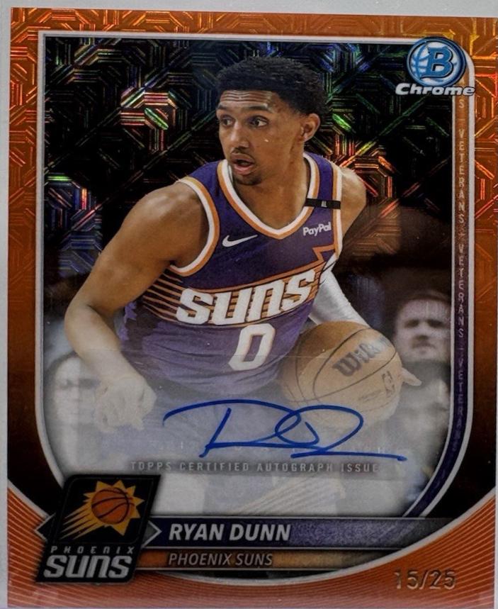 Ryan Dunn [Orange Refractor] #BCA-RU