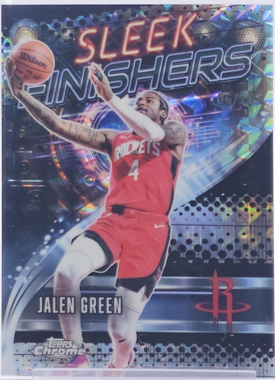 Jalen Green [Refractor Black Geometric] #SF-6