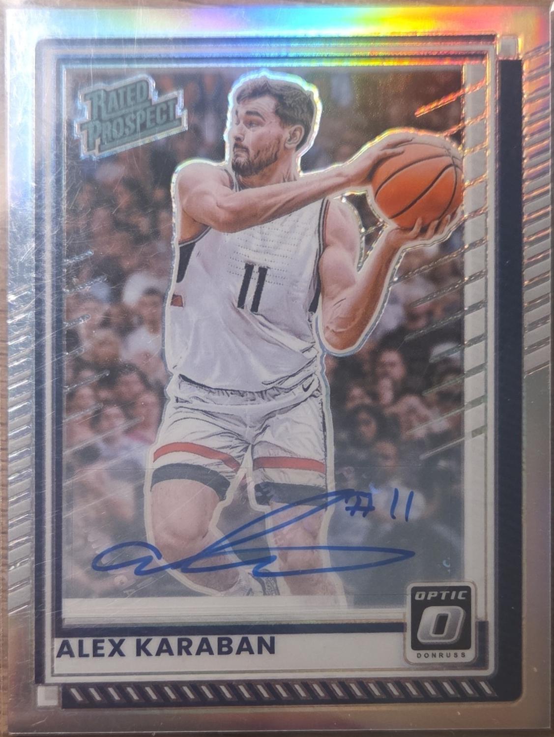 Alex Karaban [Orange Lava Autograph] #64