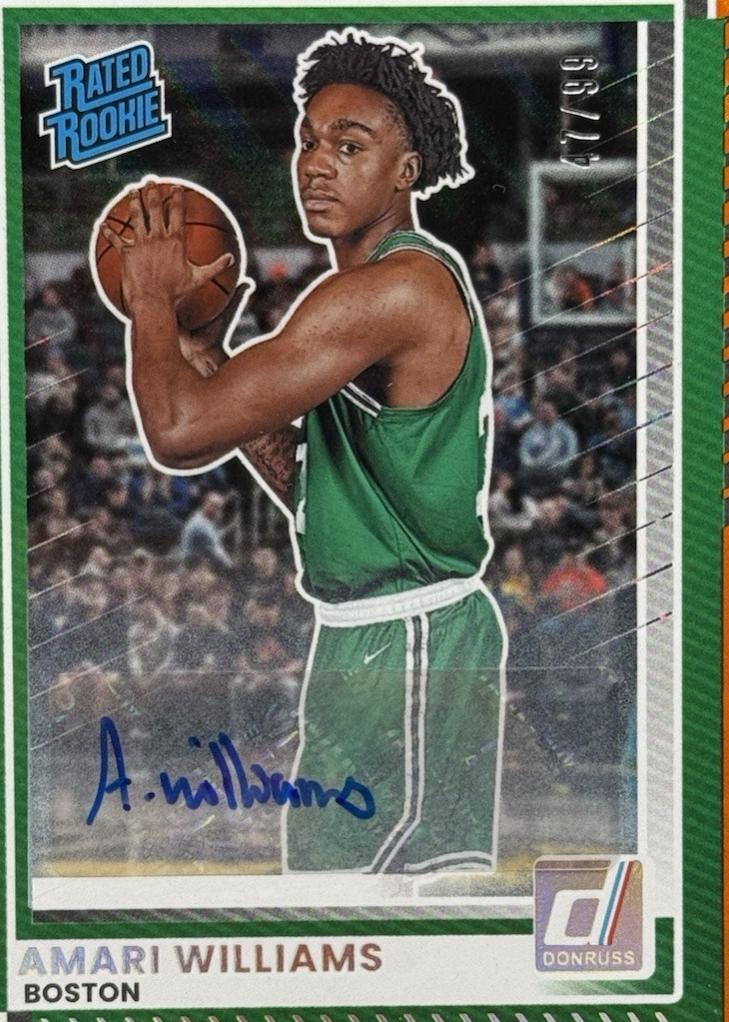 Amari Williams [Orange Lava Autograph] #33