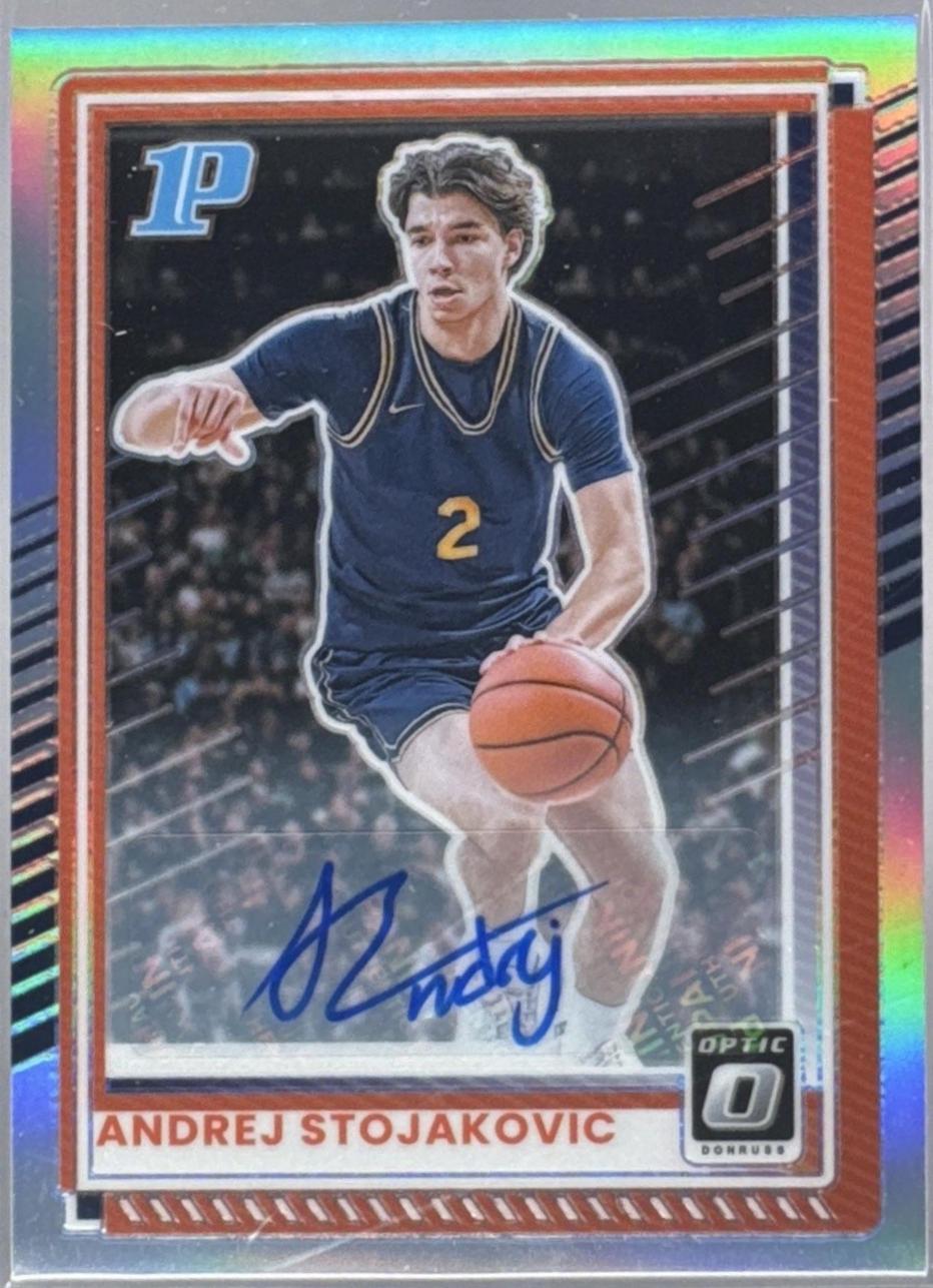 Andrej Stojakovic [Holo Optic Autograph] #76