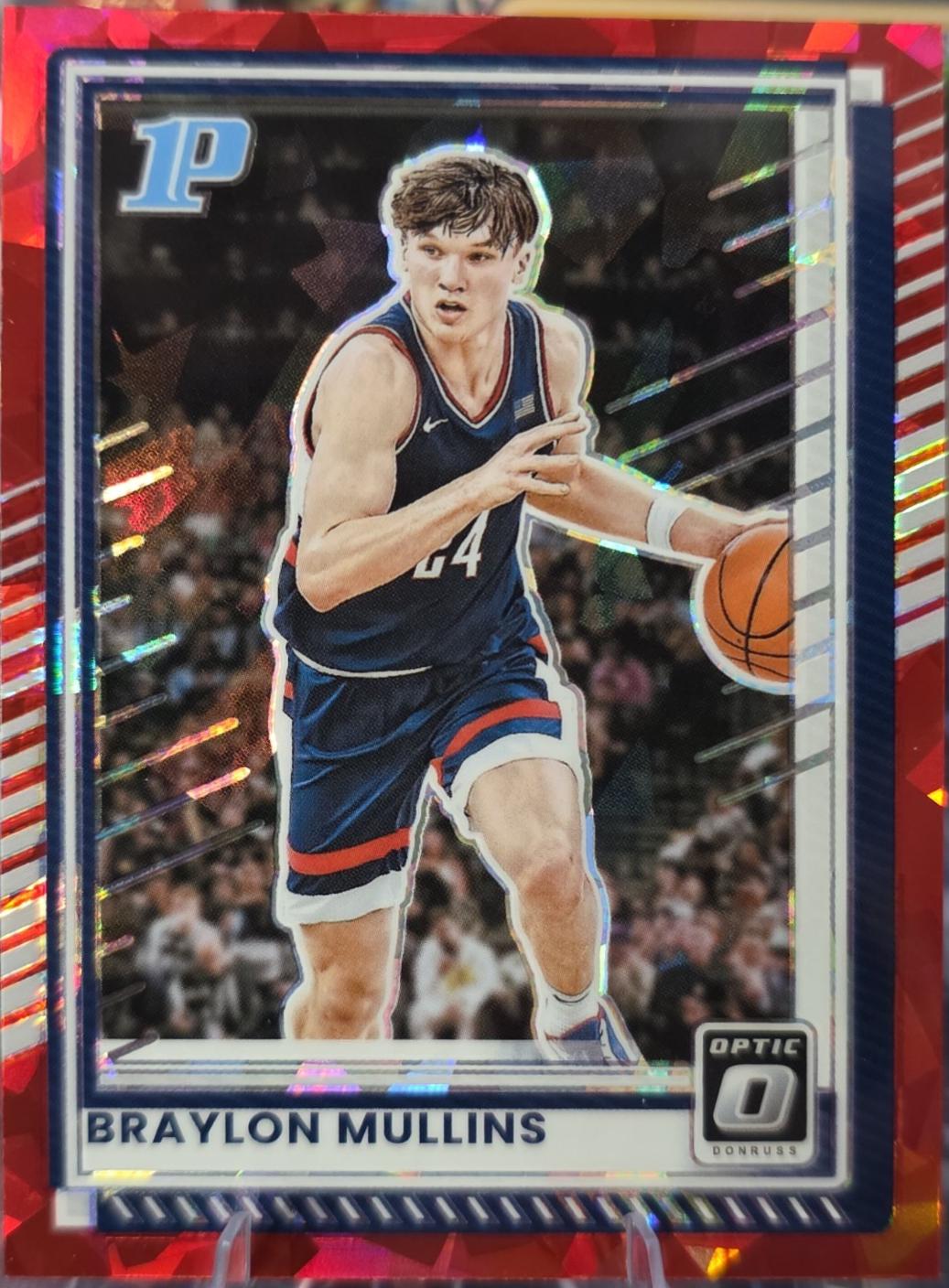 Braylon Mullins [Red Cracked Ice Optic] #95