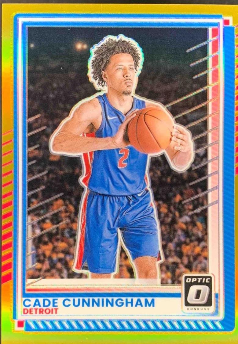 Cade Cunningham [Gold Optic] #108