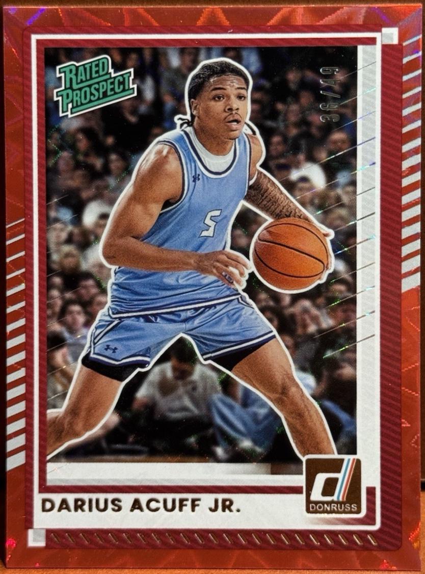 Darius Acuff Jr. [Red Explosion] #63