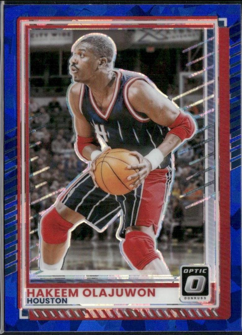 Hakeem Olajuwon [Blue Cracked Ice Optic] #135