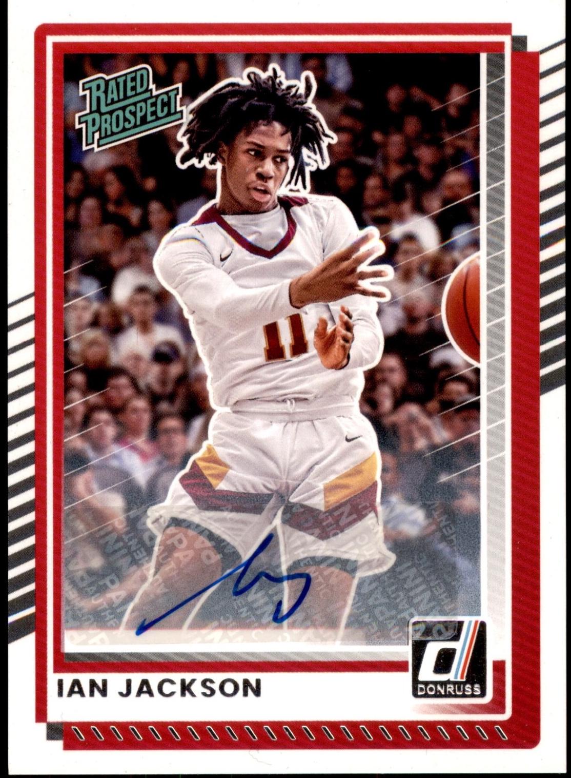 Ian Jackson [Red Autograph] #52