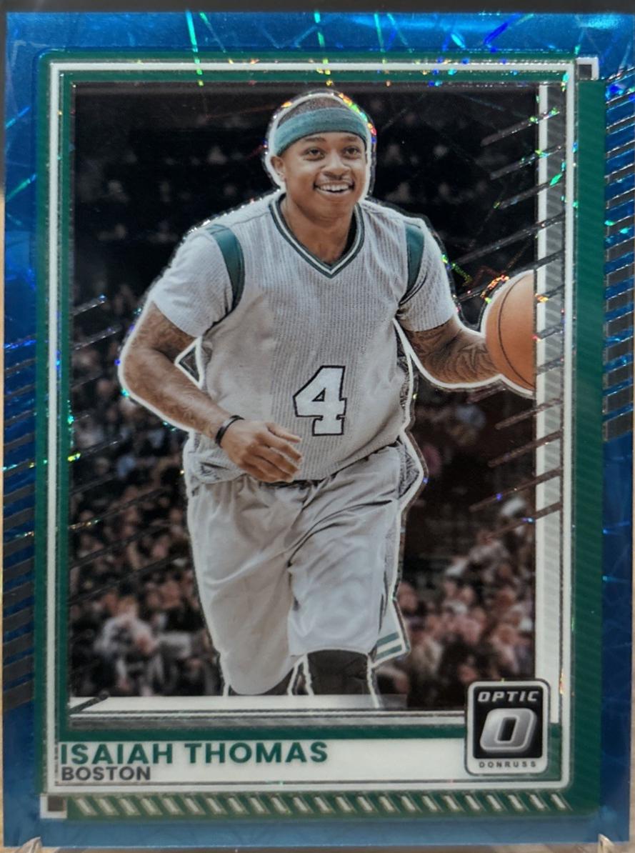 Isaiah Thomas [Neon Blue Velocity Optic] #187