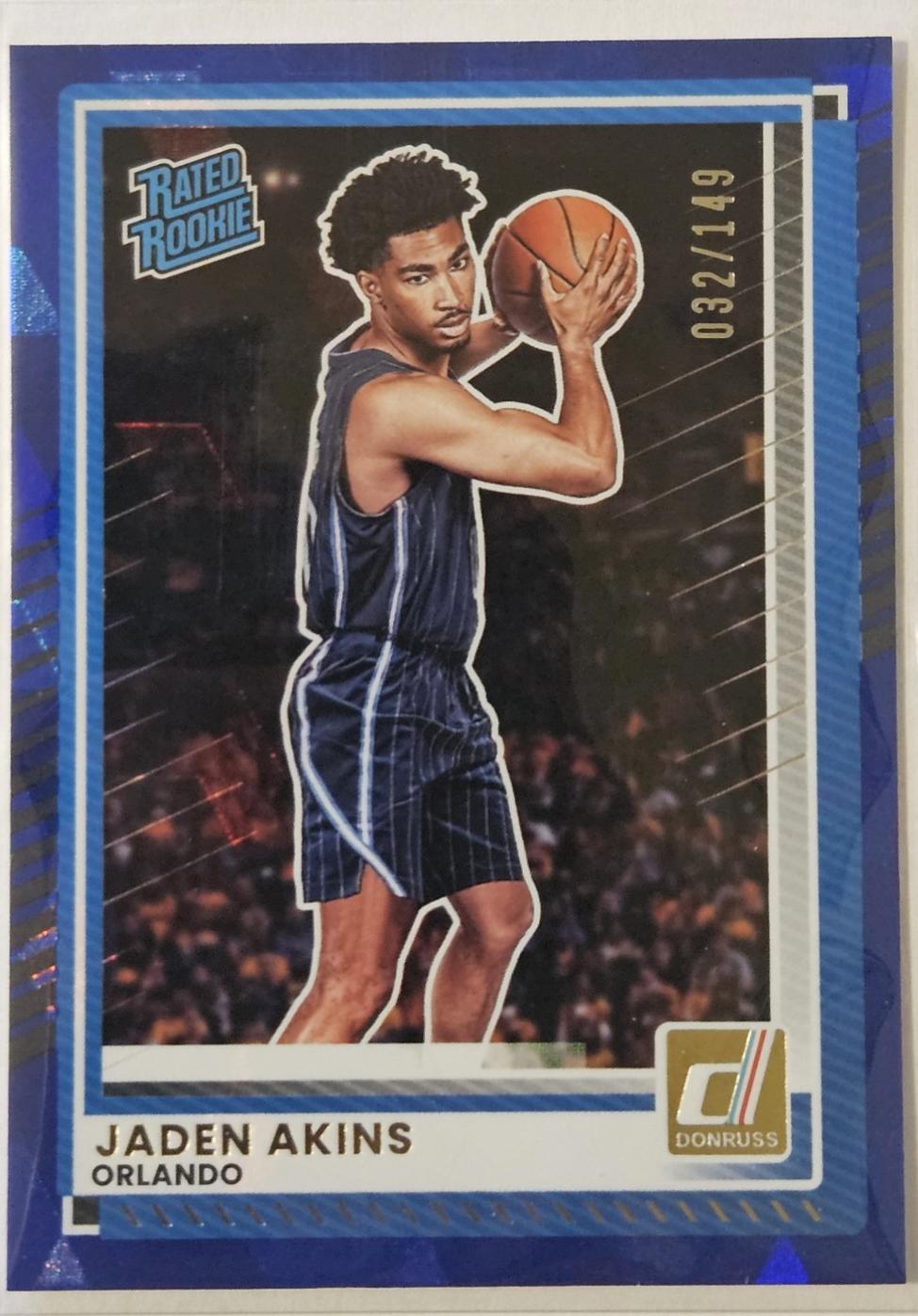 Jaden Akins [Blue Cubic] #103