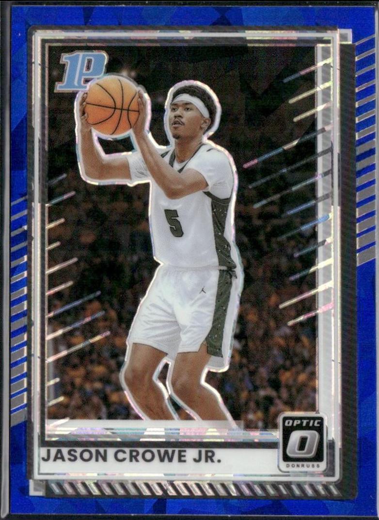 Jason Crowe Jr. [Blue Cracked Ice Optic] #22