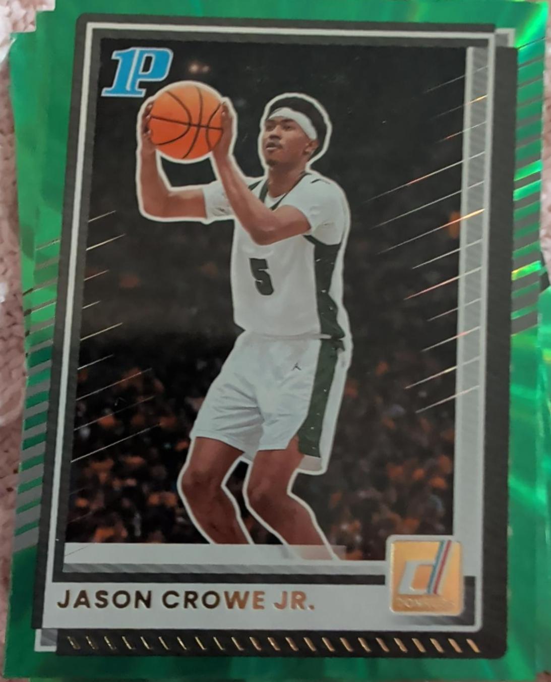 Jason Crowe Jr. [Holo Green Laser] #22
