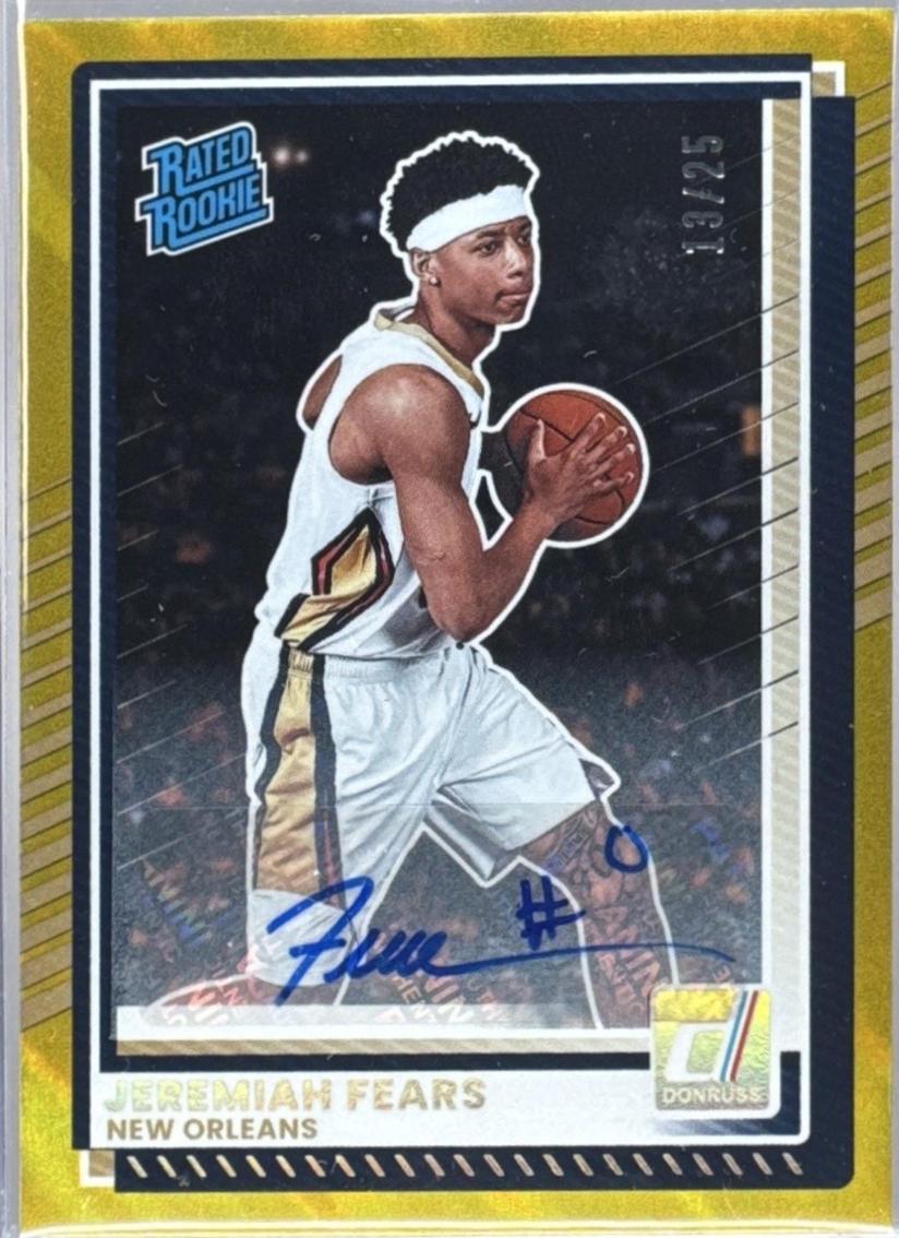Jeremiah Fears [Yellow Lava Autograph] #3