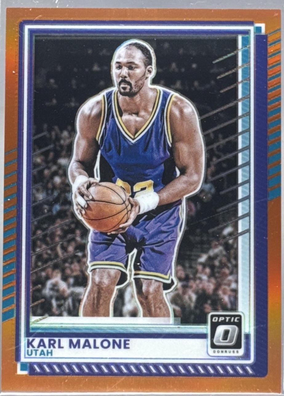 Karl Malone [Orange Optic] #179