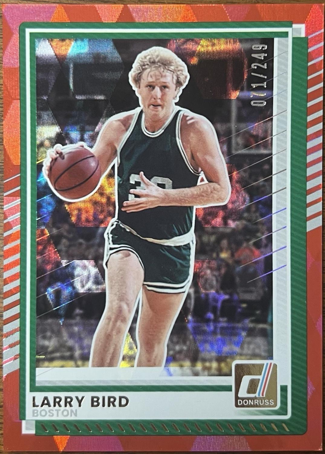 Larry Bird [Red Cubic] #140