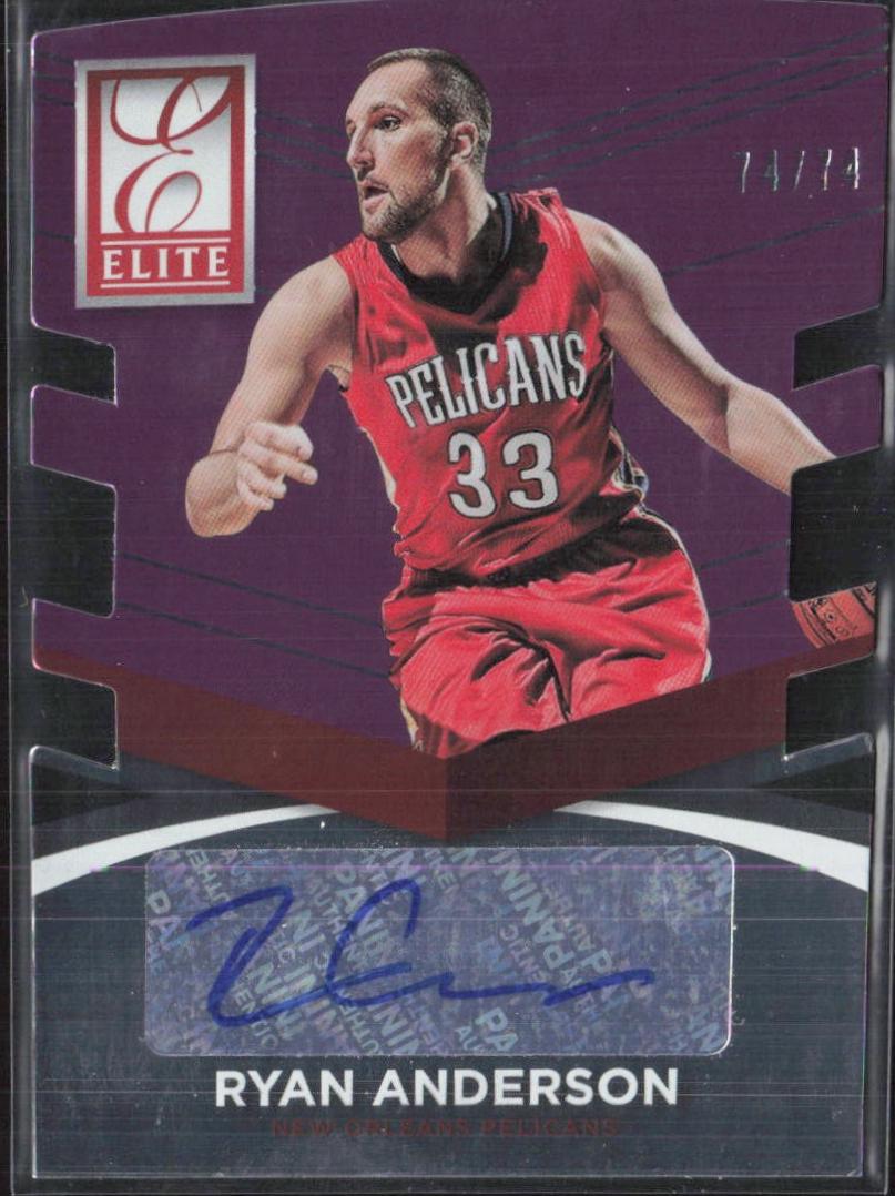 Ryan Anderson [Purple Die-Cut] #80