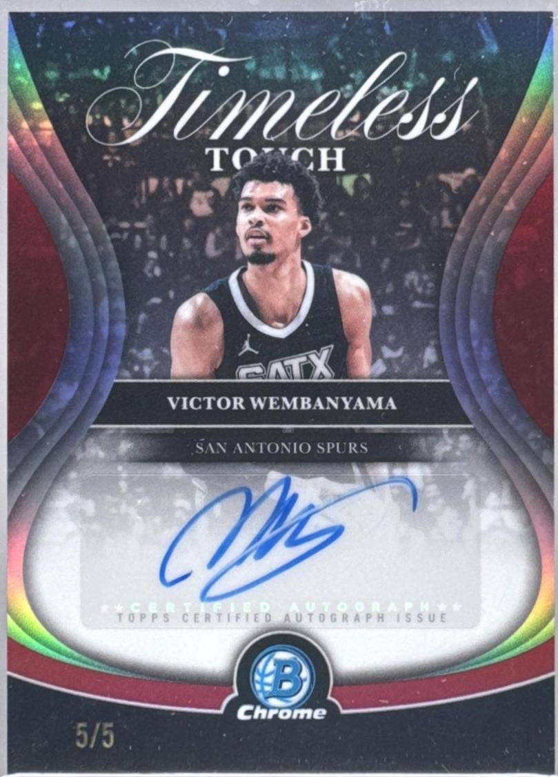 Victor Wembanyama [Red] #TTA-VW