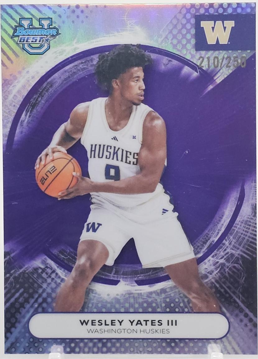 Wesley Yates III [Purple Refractor] #51