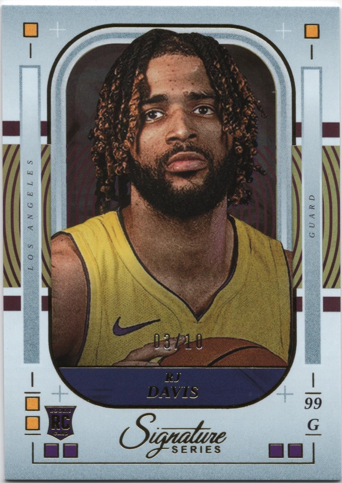RJ Davis [Gold] #54