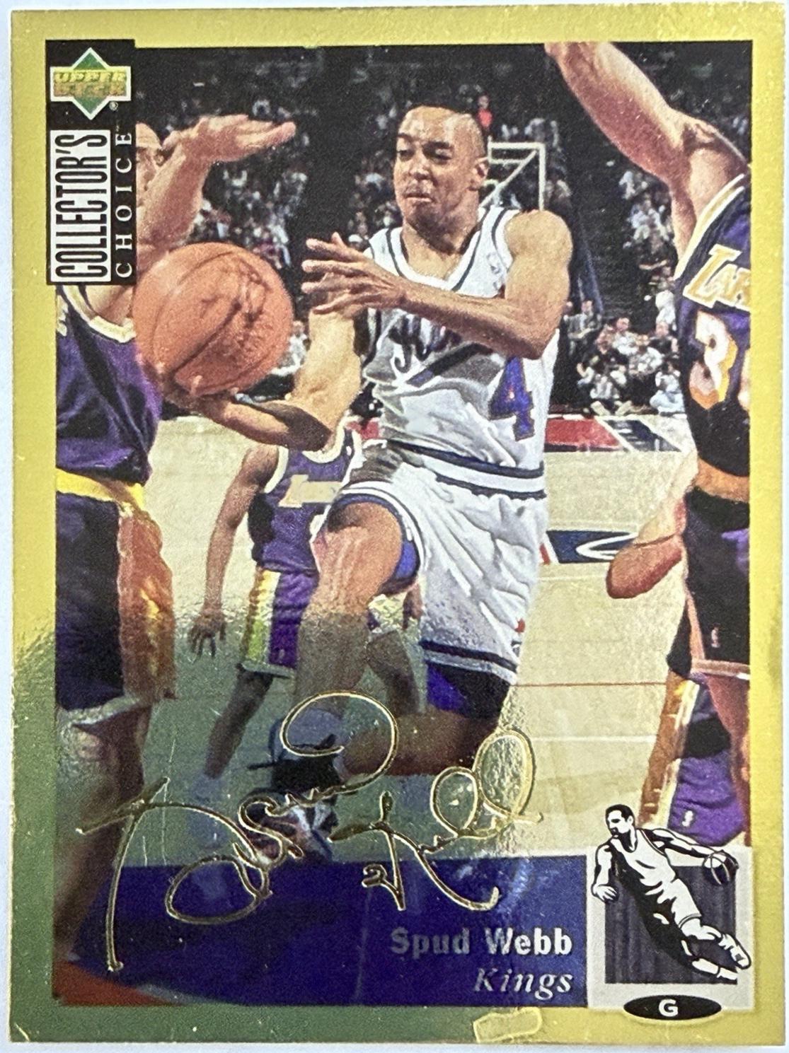 Spud Webb [Gold Signature] #89