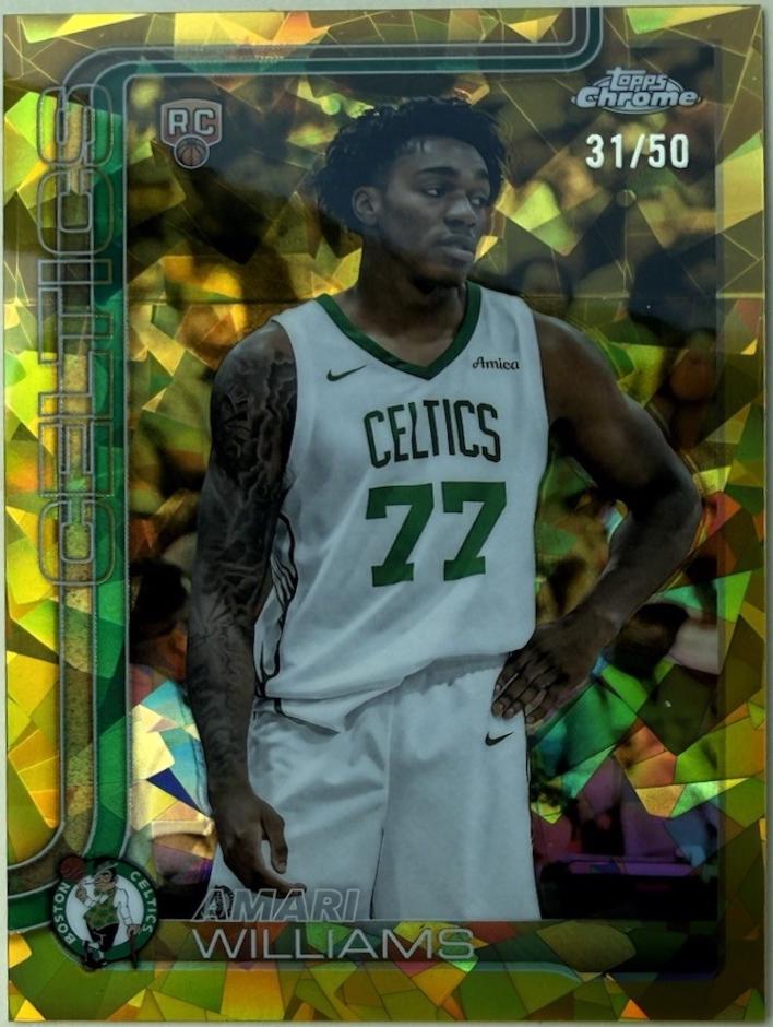 Amari Williams [Gold Basketball Refractor] #297